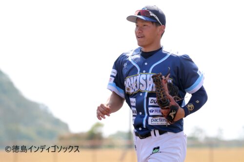 野球チーム 徳島インディゴソックスの井上選手を応援しています！！